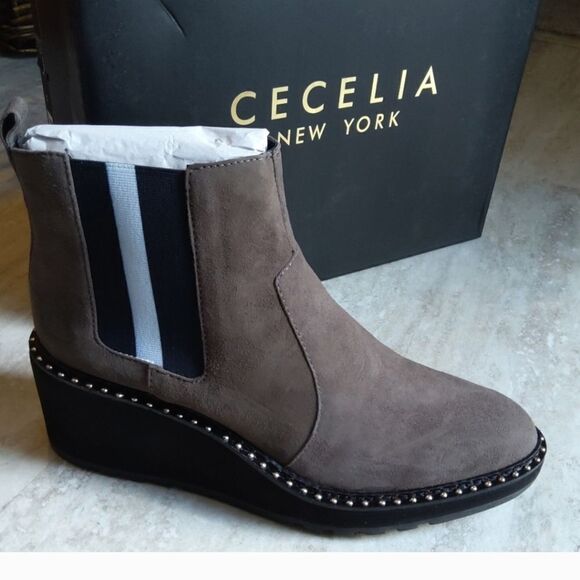 Cecelia Leather Gemma Ankle Studded  Boots several colors to choose from - Picture 15 of 16